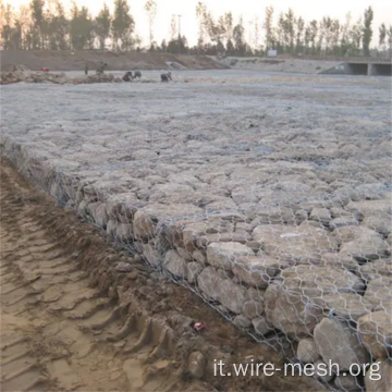 Mesh filo Gabion del sacco esagonale ASTM